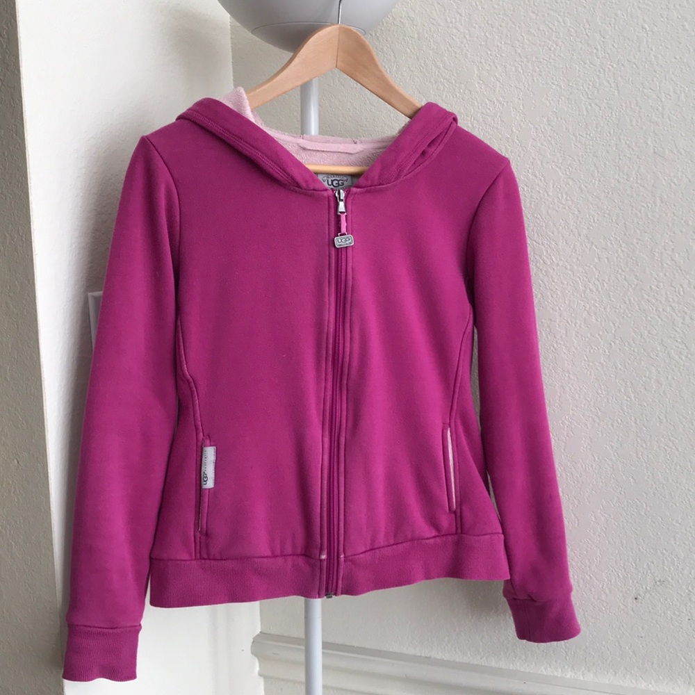 UGG Fleece Lined Hoodie Jacket, Size L